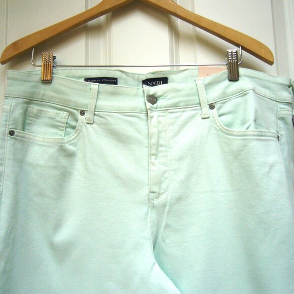 New NYDJ Marilyn Crop Cuff Jeans Sz 18 - Picture 2 of 9